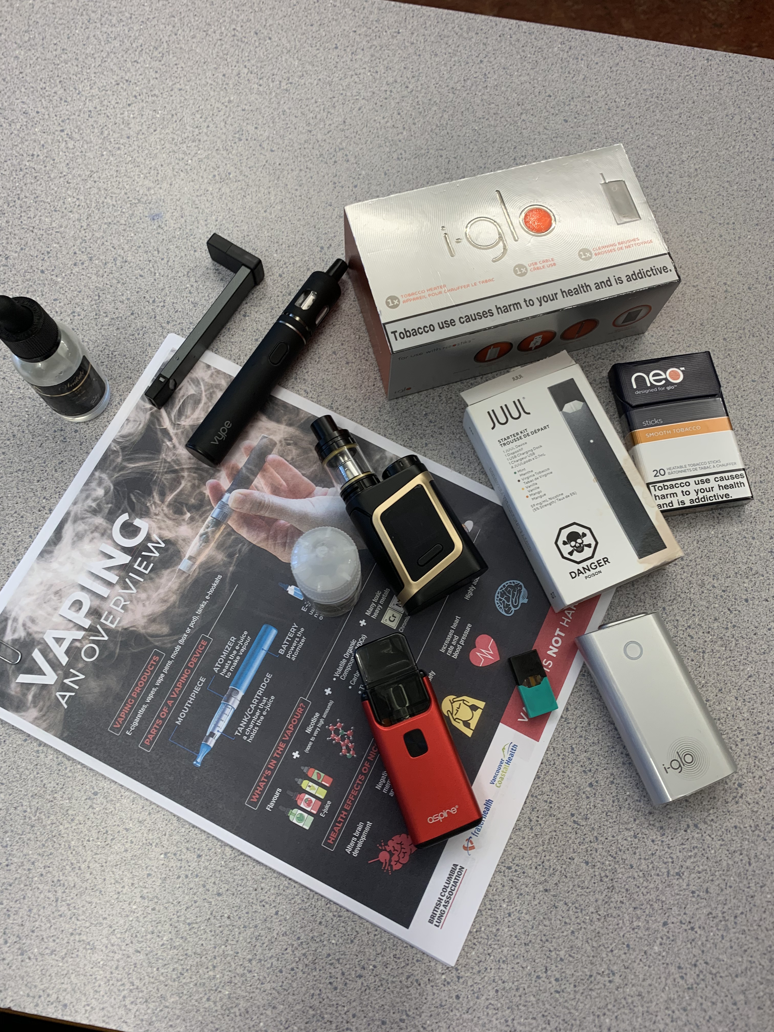 Vaping: understanding the risks and health options