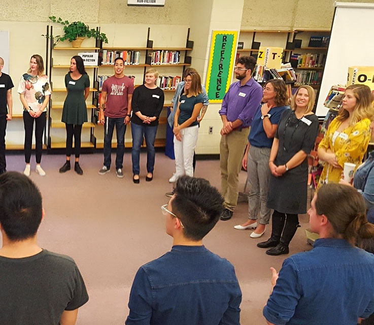 District’s early career mentorship program kicks off to a great start!