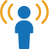 Icon representing learning and awareness