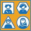 Icon representing lived experiences