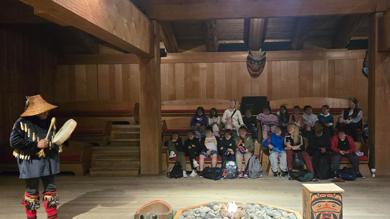 Cultural presentation-Hiwus Feast house