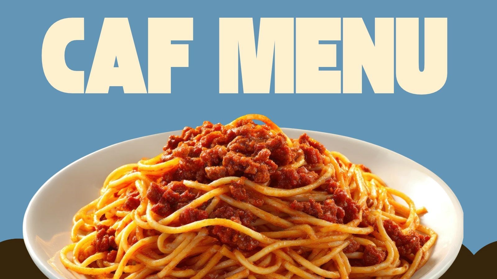 caf menu