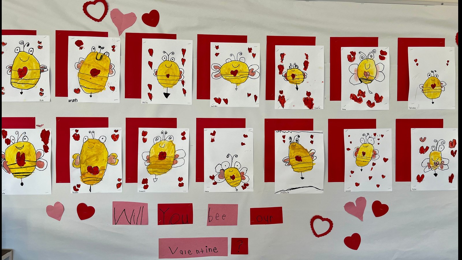 Will you bee our valentine?