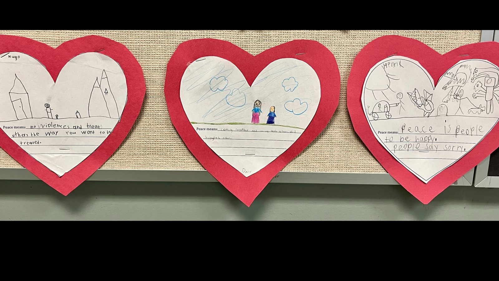 Peace means...by Ms Smith's Grade 2 learners