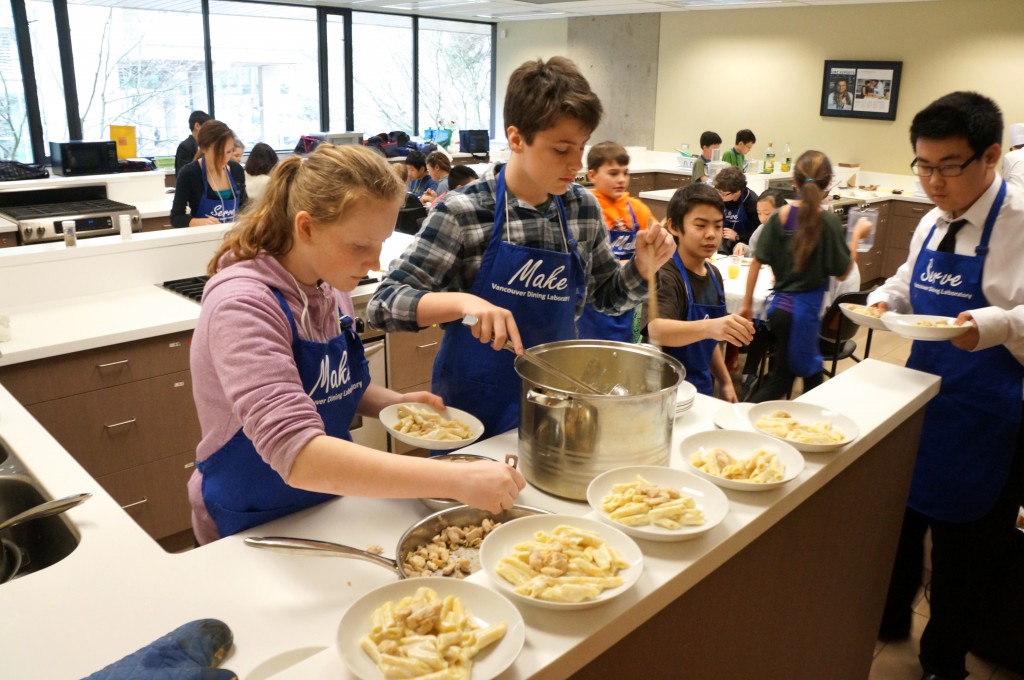 KELP students cooking